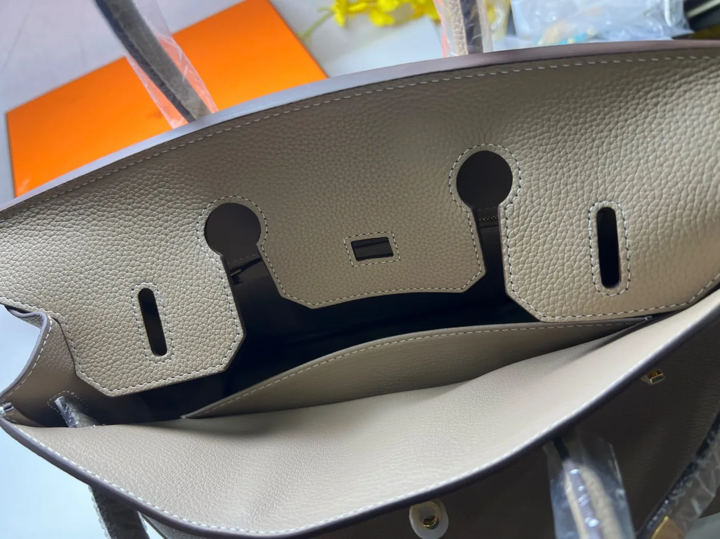 Hermes Birkin 30 Beton Togo Light Brown / Hermes Birkin 30 Beton Togo Light Brown /