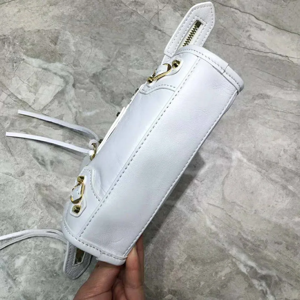Balenciaga Classic Silver Mini City Bag for Women in Aqua Balenciaga Classic Silver Mini City Bag for Women in Aqua