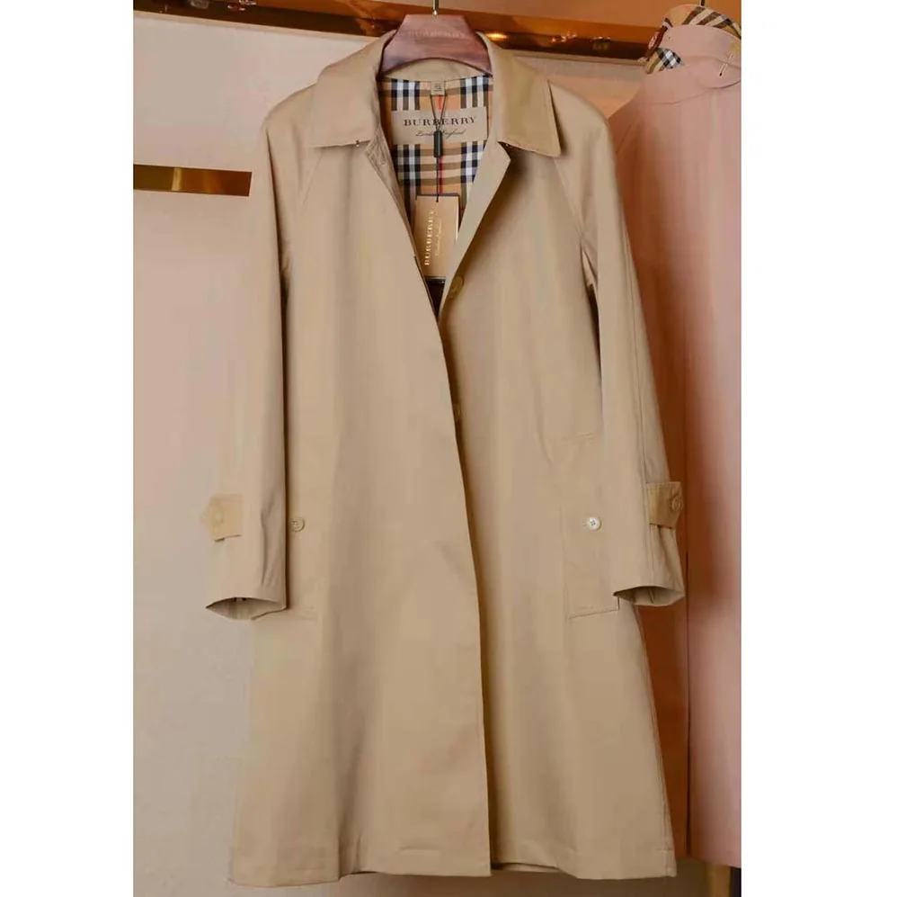 Burberry The Camden Car Coat for Women Burberry The Camden Car Coat for Women