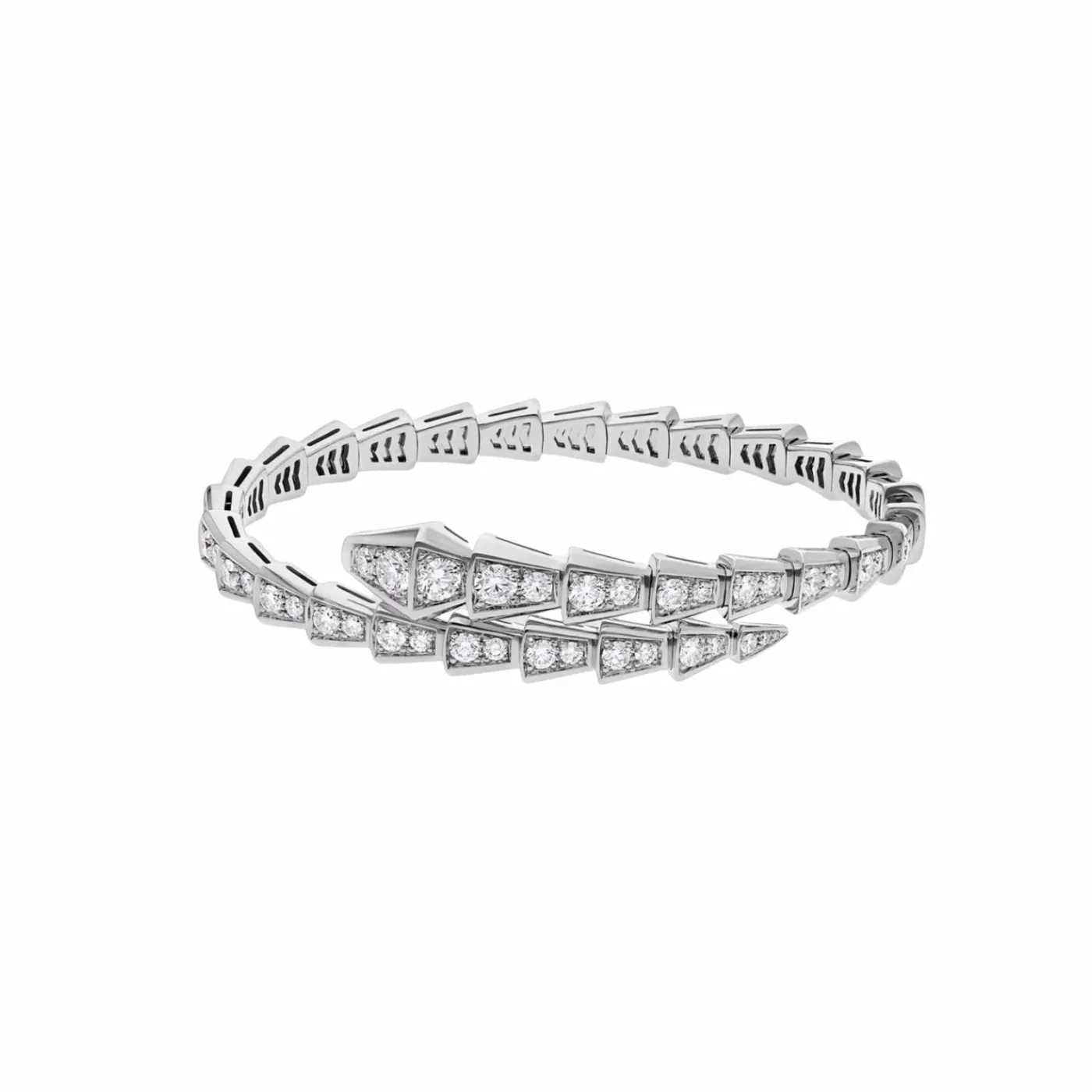 Bvlgari Serpenti Viper Bracelet White Gold