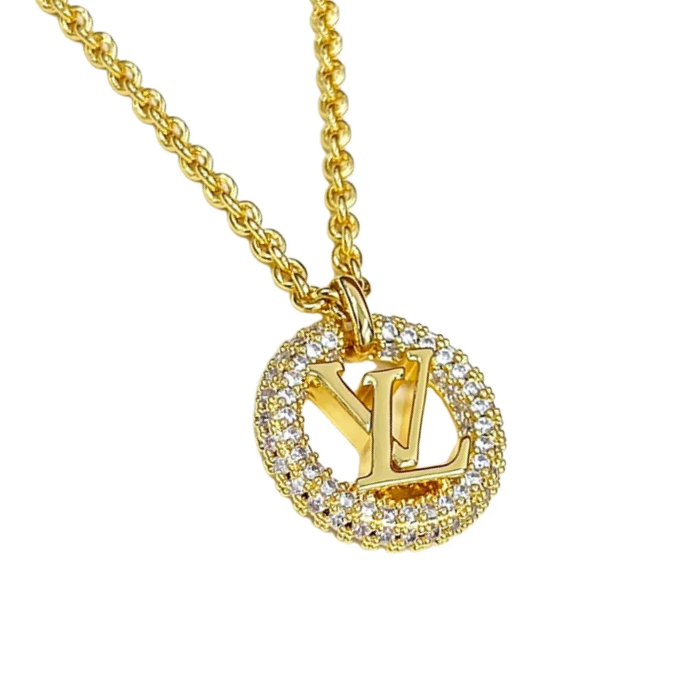 Louis Vuitton Louise By Night Necklace Gold Louis Vuitton Louise By Night Necklace Gold