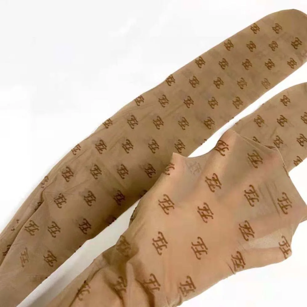 Fendi Tights Beige Nylon Pantyhose for Women