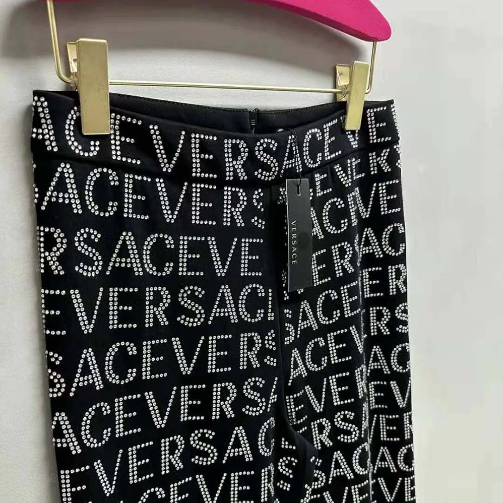 Versace Crystal Versace Allover Leggings for Women