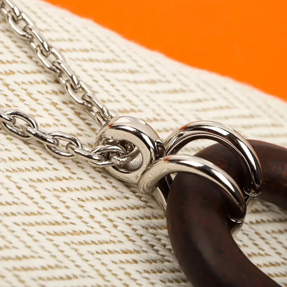 Hermes Chaine D Ancre Vulcanium Necklace for Unisex