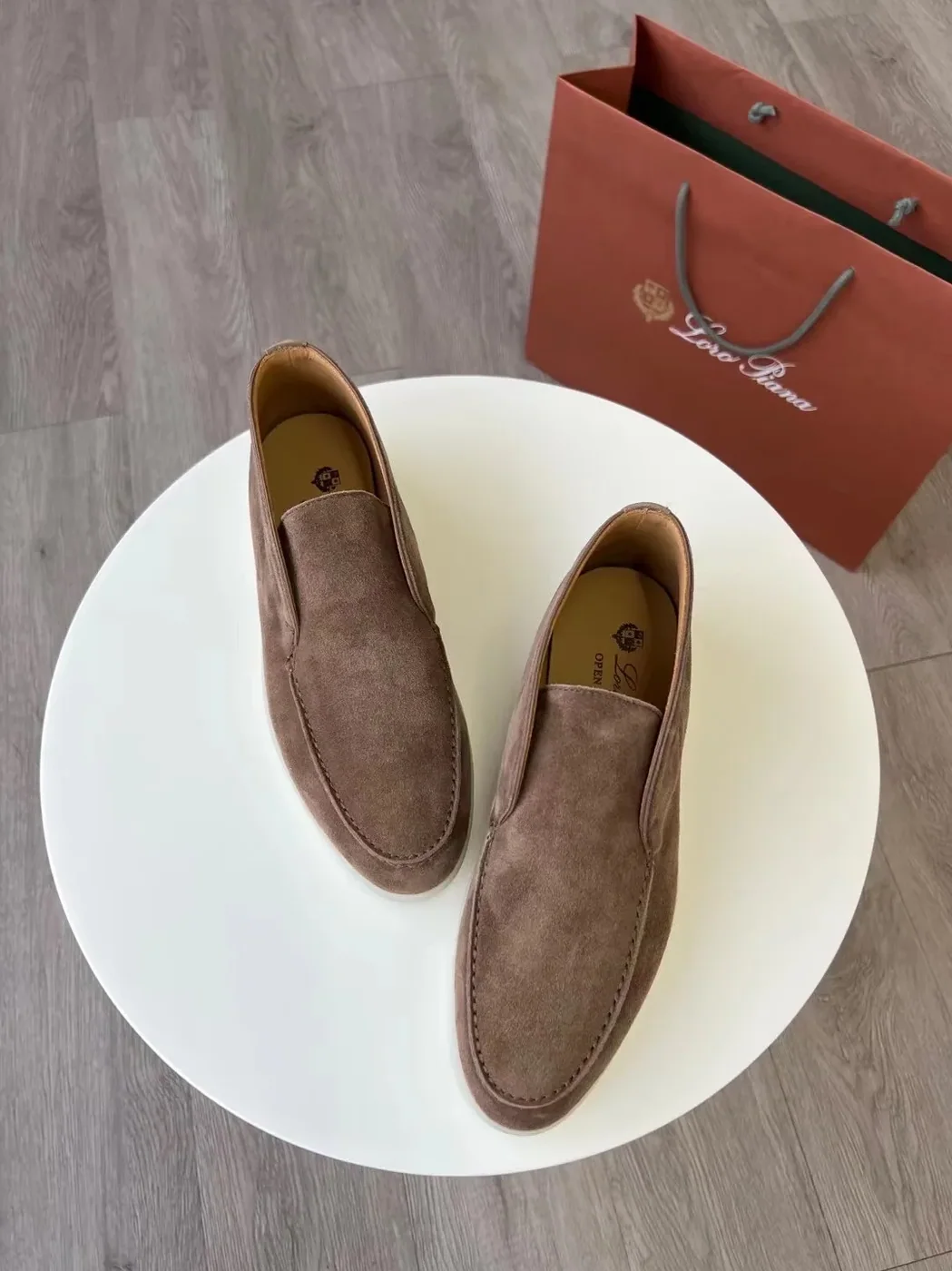 Loro Piana Open Walk Chukka Boots Grey Loro Piana Open Walk Chukka Boots Grey