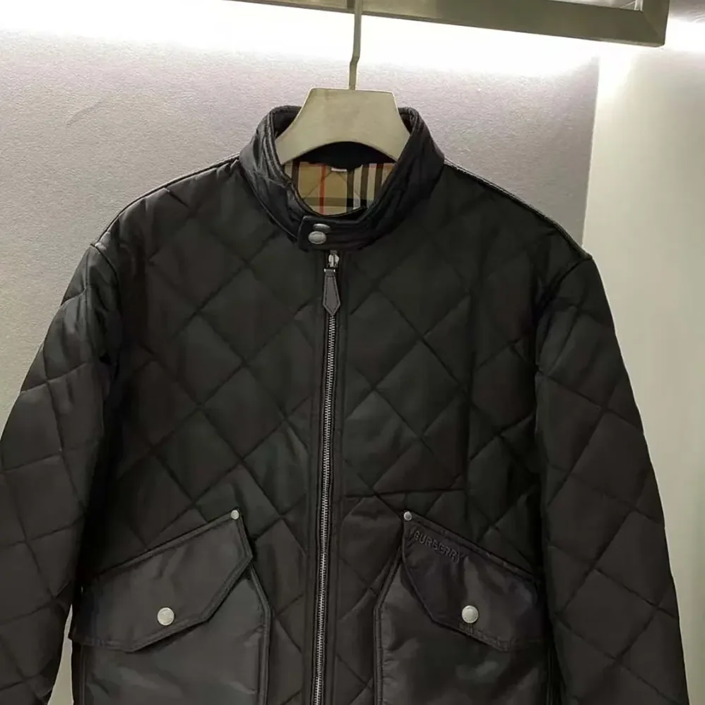 Burberry Quilted Thermoregulated Harrington Jacket for Men