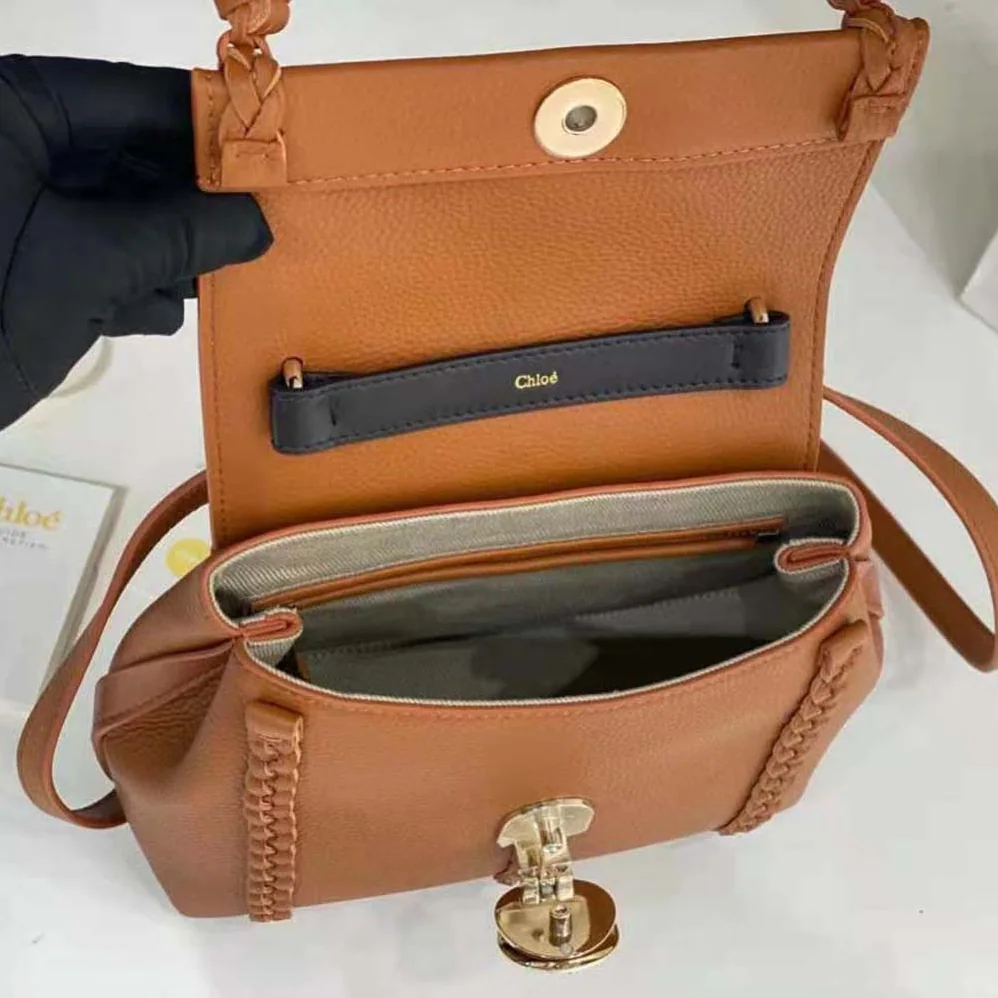 Chloe Penelope Small Soft Shoulder Bag for Women in Brown Chloe Penelope Small Soft Shoulder Bag for Women in Brown