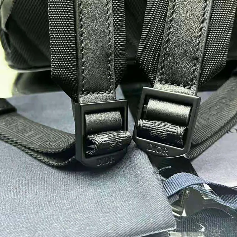 Dior Explorer Backpack Black CD Diamond Mirage Ski Capsule Nylon for Men Dior Explorer Backpack Black CD Diamond Mirage Ski Capsule Nylon for Men