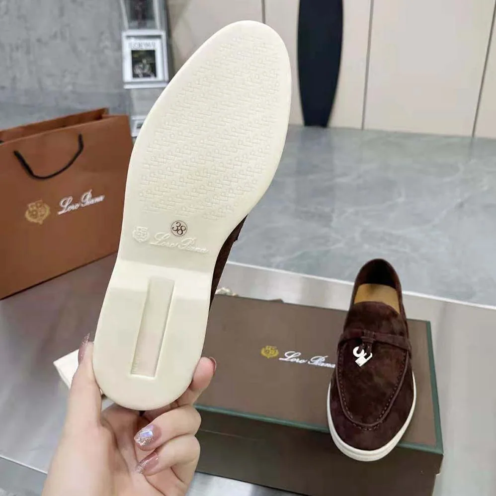 Loro Piana Summer Charms Walk Loafers for Unisex in Brown Loro Piana Summer Charms Walk Loafers for Unisex in Brown