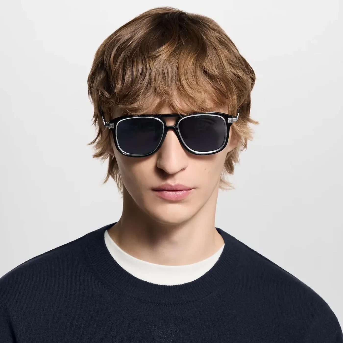 Louis Vuitton Legacy Pilot Sunglasses Black