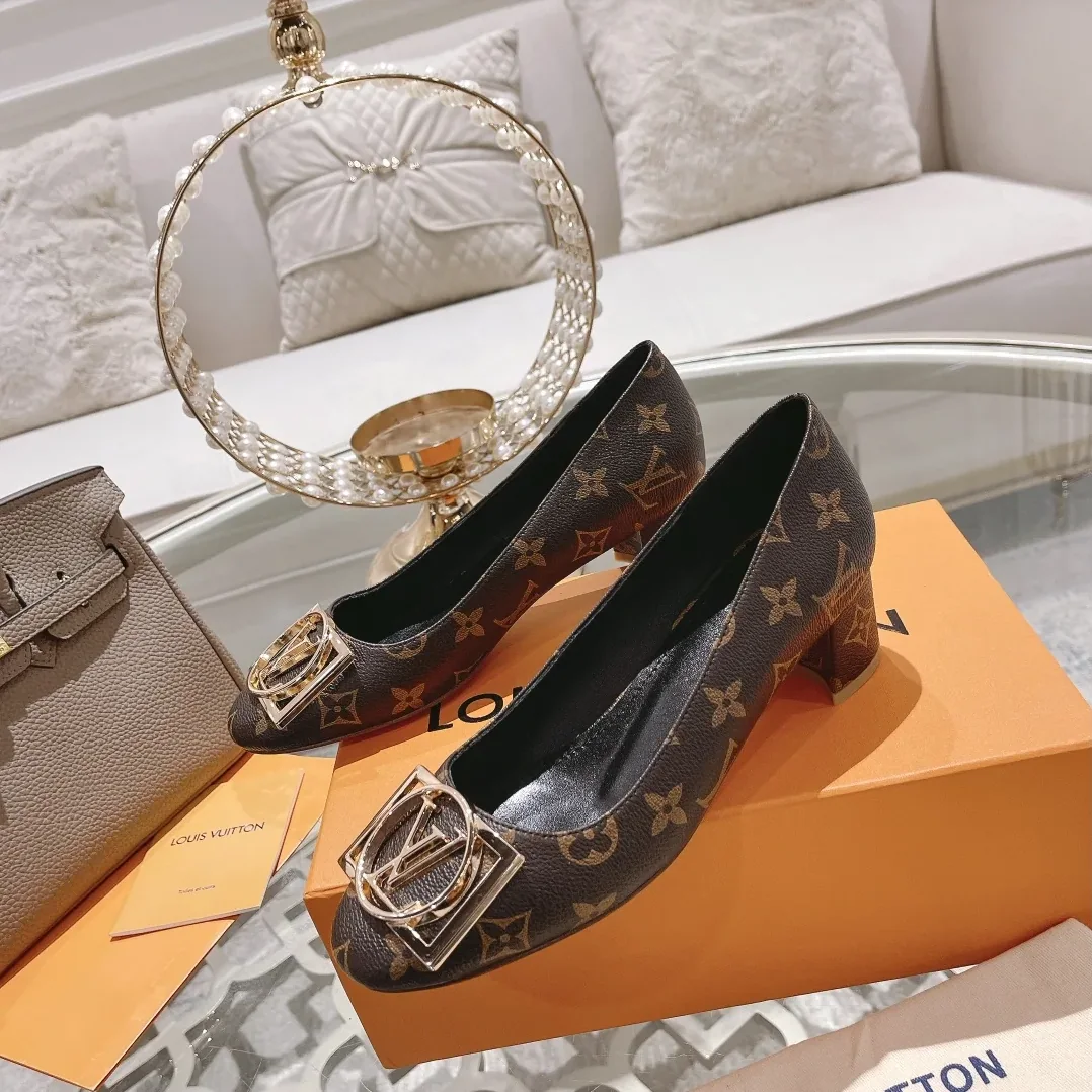 Louis Vuitton Madeleine Pump Brown / Louis Vuitton Madeleine Pump Brown /