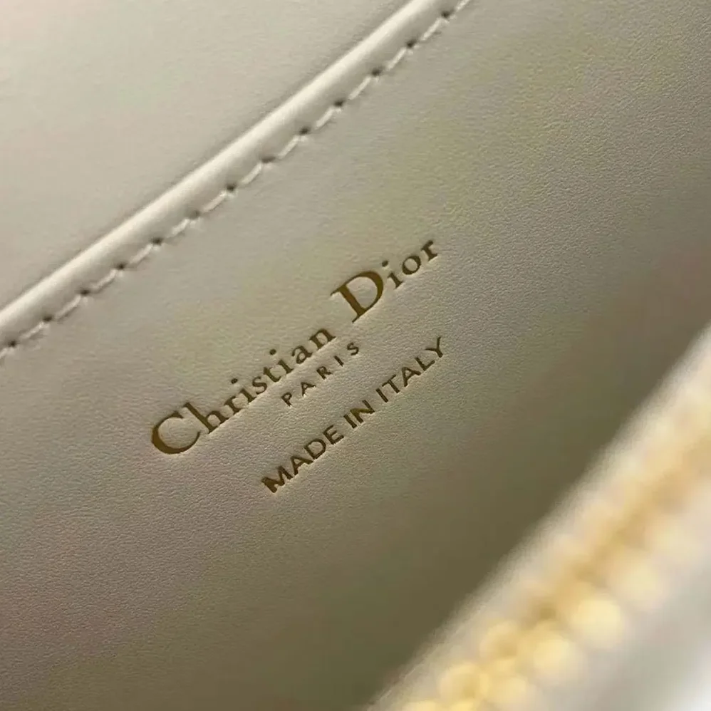 Dior Miss Dior Flap Bag Latte Quilted Miss Dior Allover Calfskin for Women