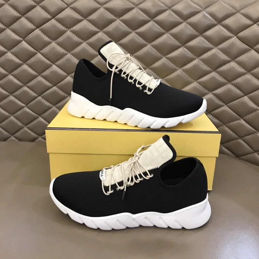 Fendi Force Low Tops Sneakers Black