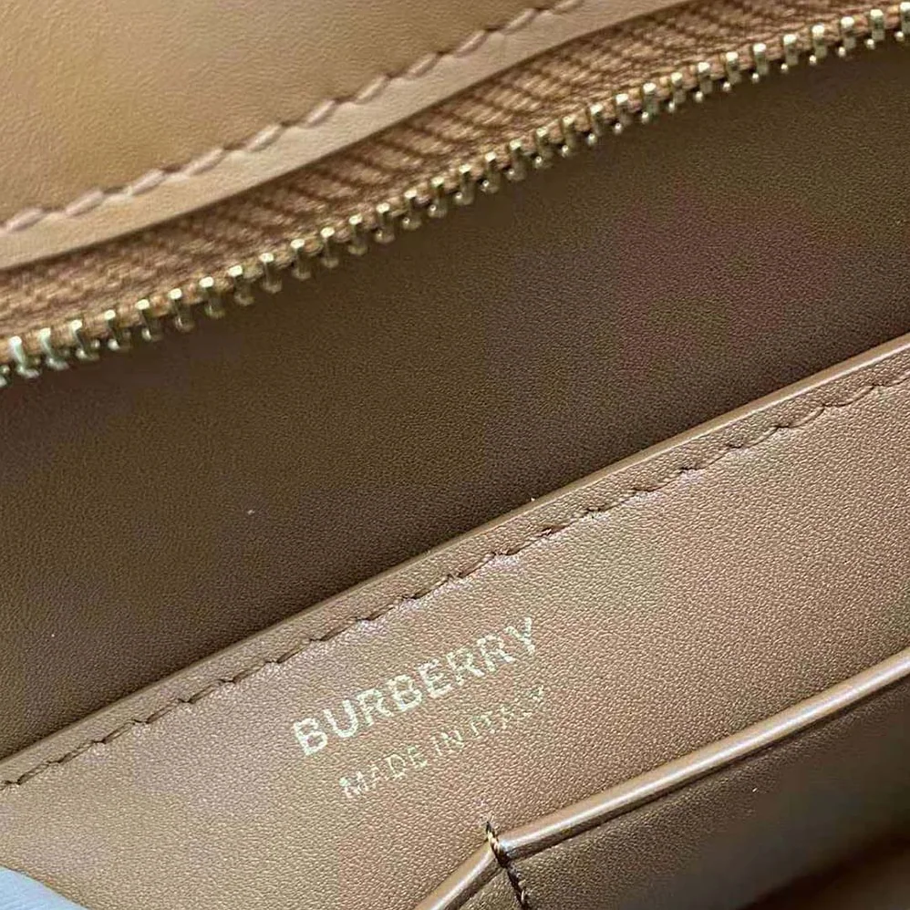 Burberry Leather TB Shoulder Bag for Women in Brown Burberry Leather TB Shoulder Bag for Women in Brown