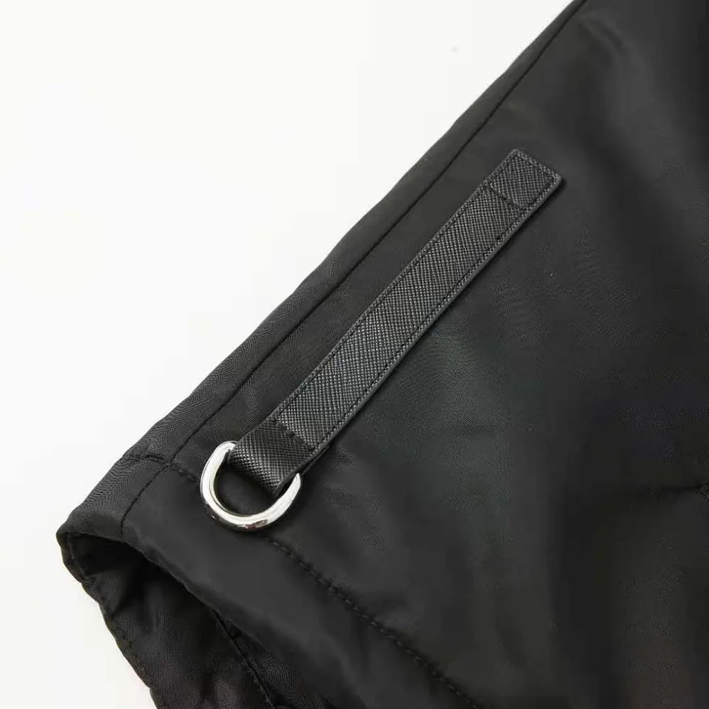 Prada Re-Nylon Blouson Jacket for Men in Black Prada Re-Nylon Blouson Jacket for Men in Black