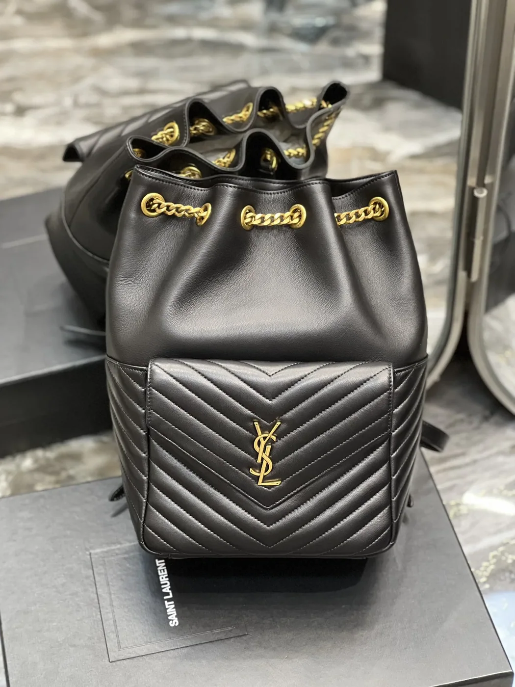 Saint Laurent JOE Backpack Black