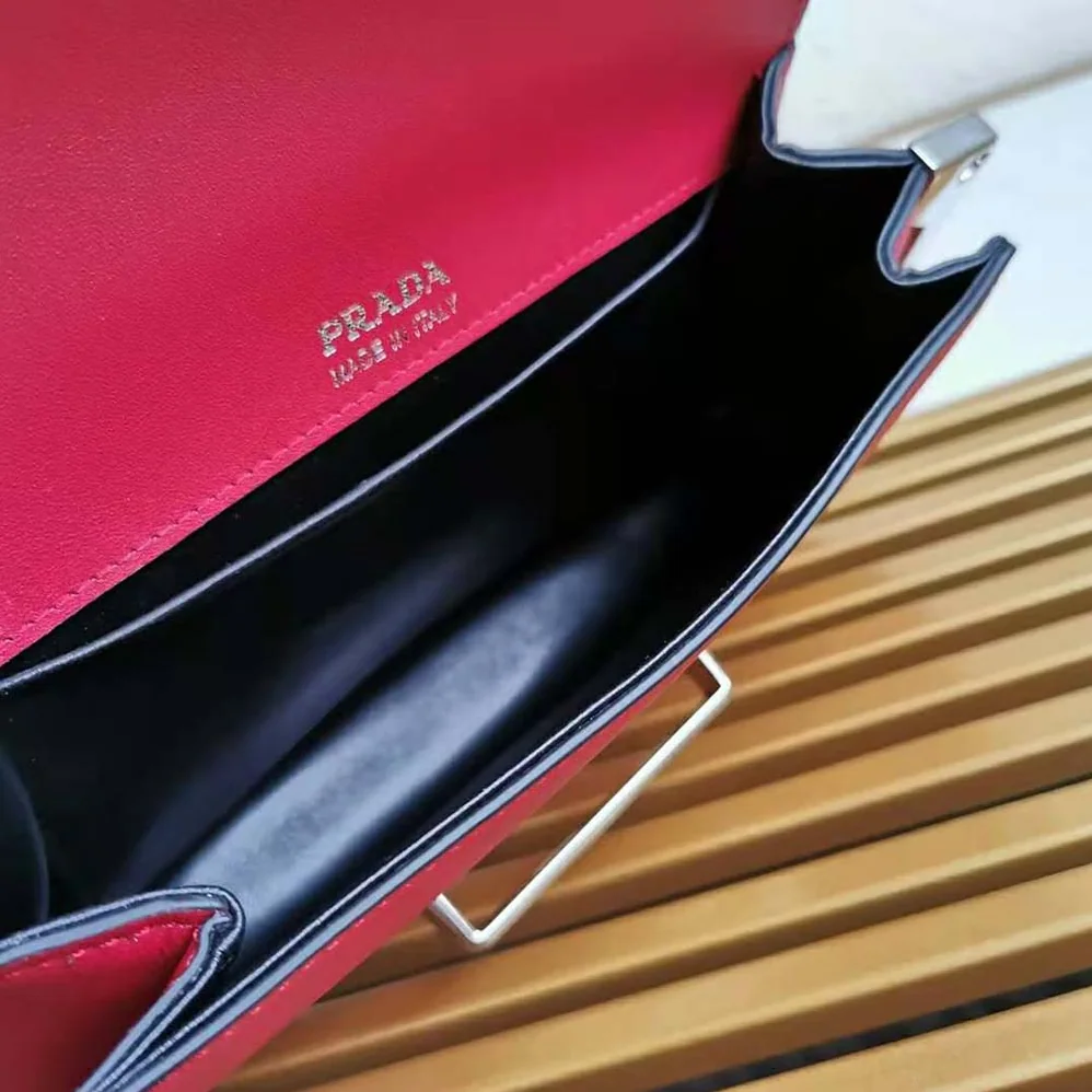 Prada Prada Sidonie Shoulder Bag for Women in Red