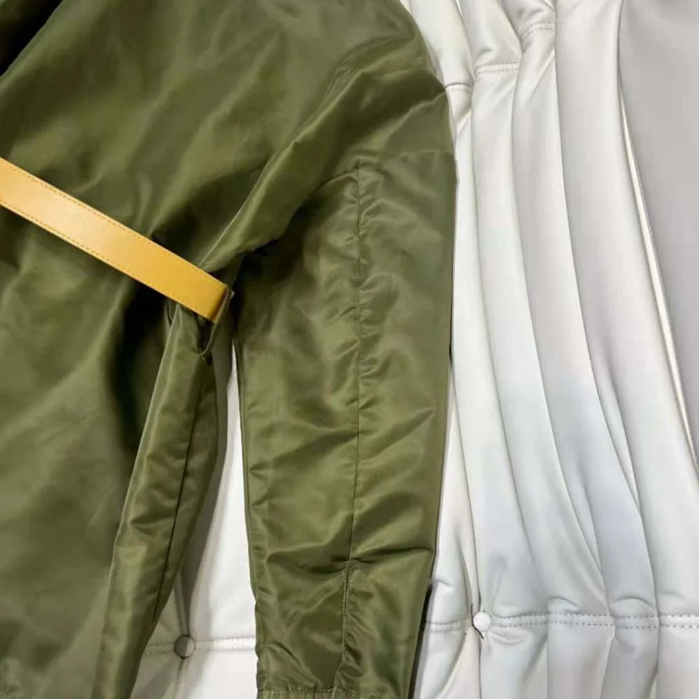 Prada Re-Nylon Jacket for Women in Green Prada Re-Nylon Jacket for Women in Green