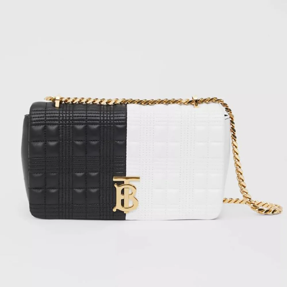 Burberry Small Quilted Two for Women in tone Lambskin Lola Bag Burberry Small Quilted Two for Women in tone Lambskin Lola Bag