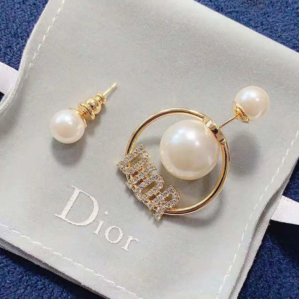 Dior Tribales Earrings Gold for Women in Finish Metal