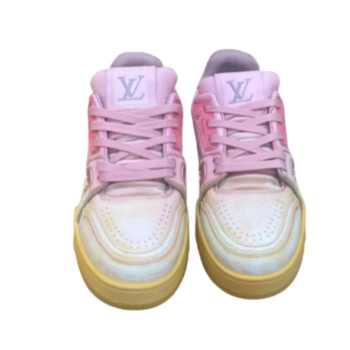 Louis Vuitton Trainer Sneaker LV Pink Louis Vuitton Trainer Sneaker LV Pink