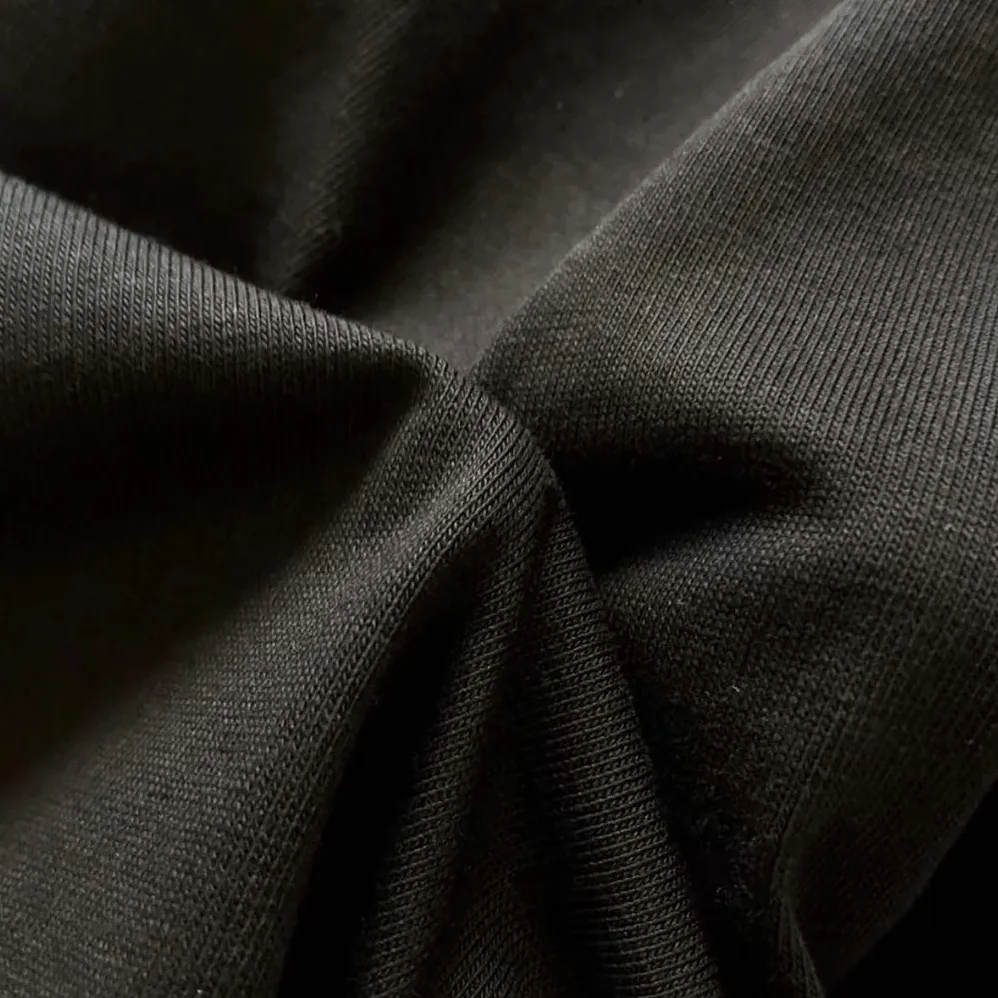Dior Dior and Stone Island T-shirt Oversized Fit Black Cotton Jersey for Men
