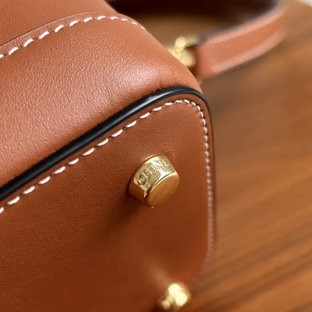 Celine Vanity in Natural Calfskin for Unisex in Brown Celine Vanity in Natural Calfskin for Unisex in Brown