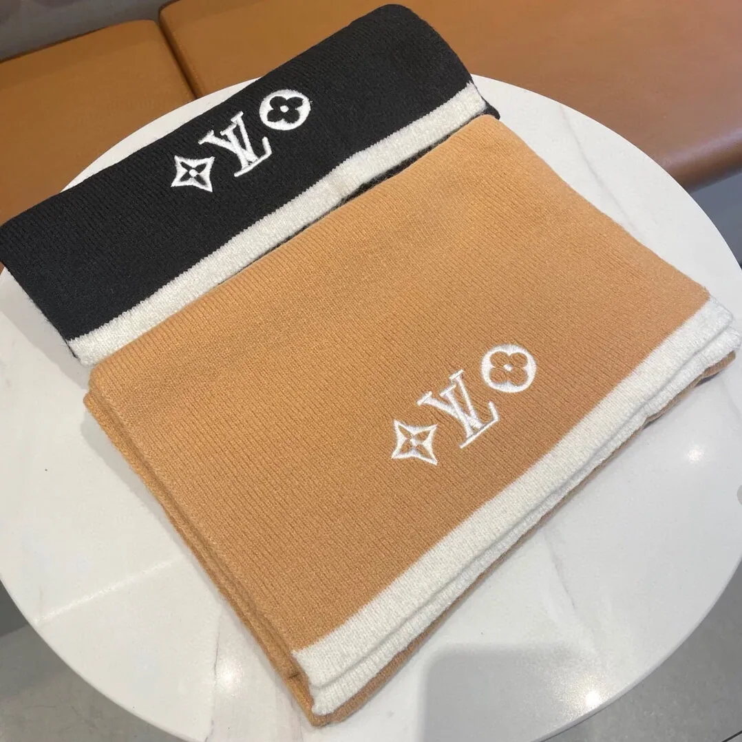 Louis Vuitton Vintage Scarf Lv Orange