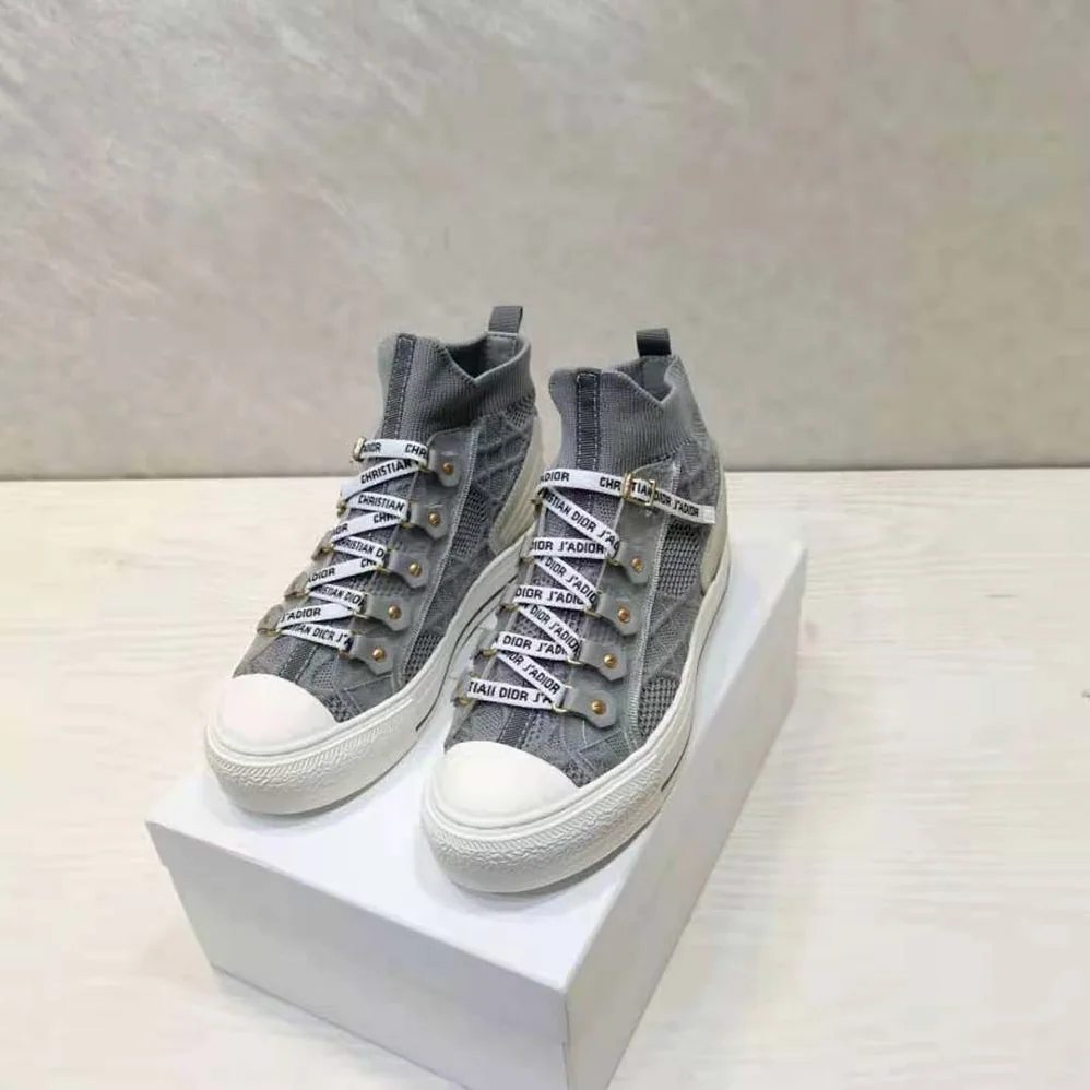 Dior Walk'n'dior Sneaker Silver Cannage Technical Mesh for Women Dior Walk'n'dior Sneaker Silver Cannage Technical Mesh for Women
