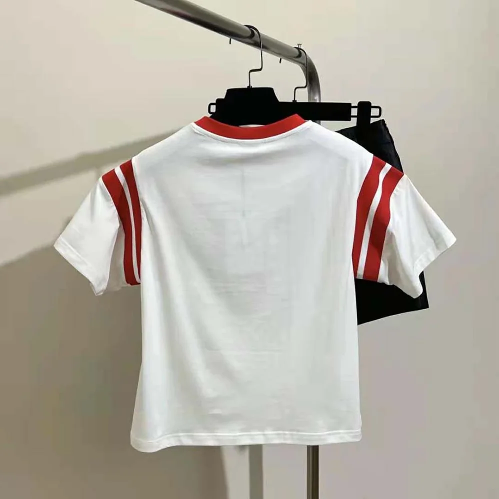 Celine Paris Boxy T-shirt in Cotton Jersey for Men in Red Celine Paris Boxy T-shirt in Cotton Jersey for Men in Red