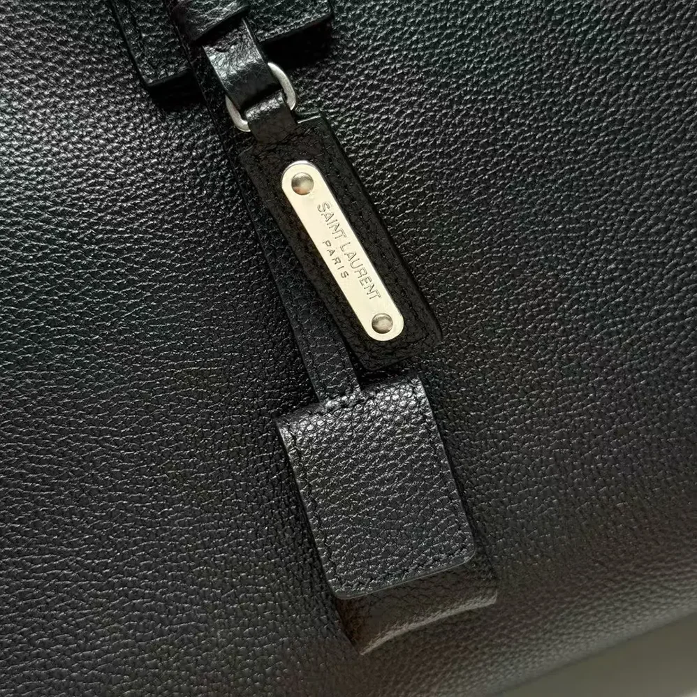 Saint Laurent YSL Sac De Jour in Supple Grained Leather for Women in Black Saint Laurent YSL Sac De Jour in Supple Grained Leather for Women in Black