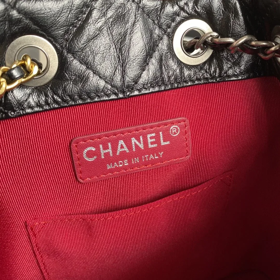 Chanel Gabrielle Backpack Black / Chanel Gabrielle Backpack Black /