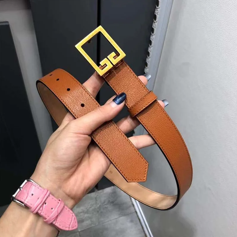 Givenchy Double G Belt in Leather for Women in Orange Givenchy Double G Belt in Leather for Women in Orange