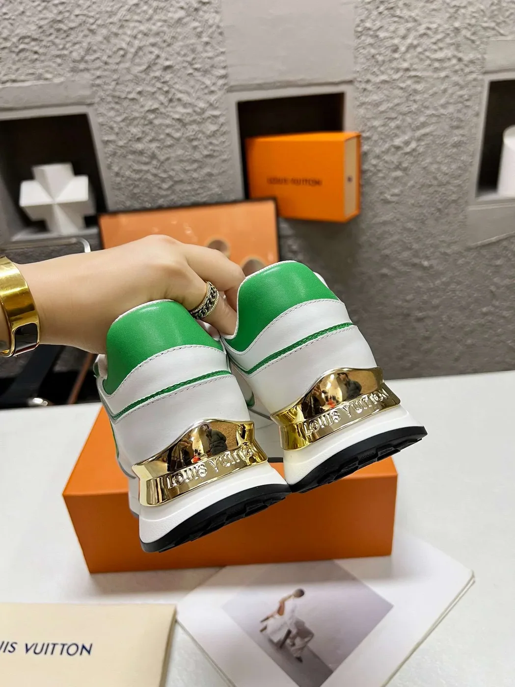 Louis Vuitton Neo Run Away Sneaker White Louis Vuitton Neo Run Away Sneaker White