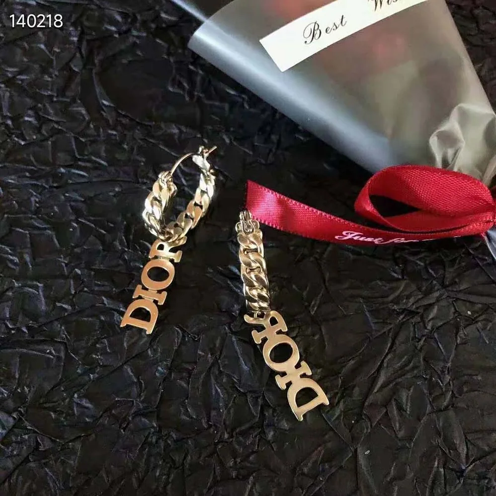 Dior Dio(r)evolution Earrings Gold for Women in Finish Metal
