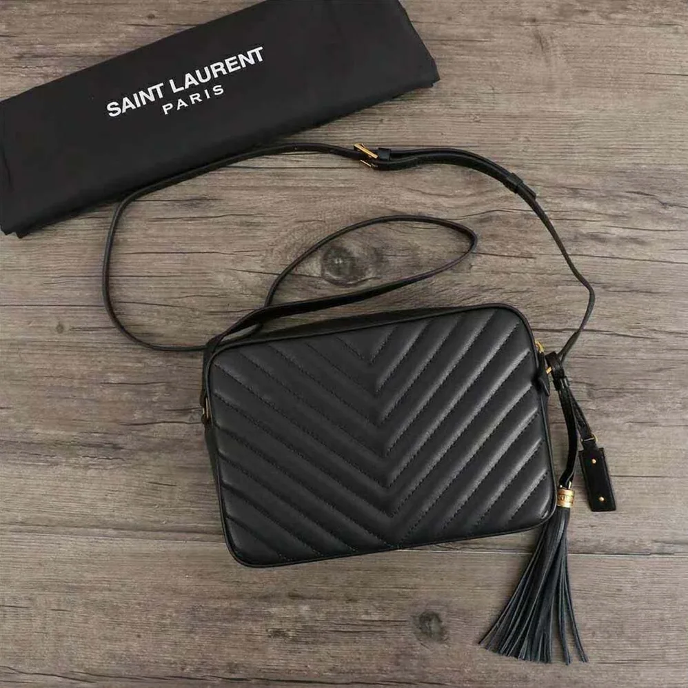 Saint Laurent YSL Lou Camera Bag Matelasse Leather for Women in Gold Saint Laurent YSL Lou Camera Bag Matelasse Leather for Women in Gold