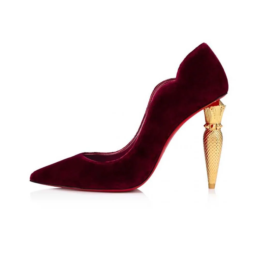 Christian Louboutin Lipchick Pump 100 mm Heel Height for Women in Red