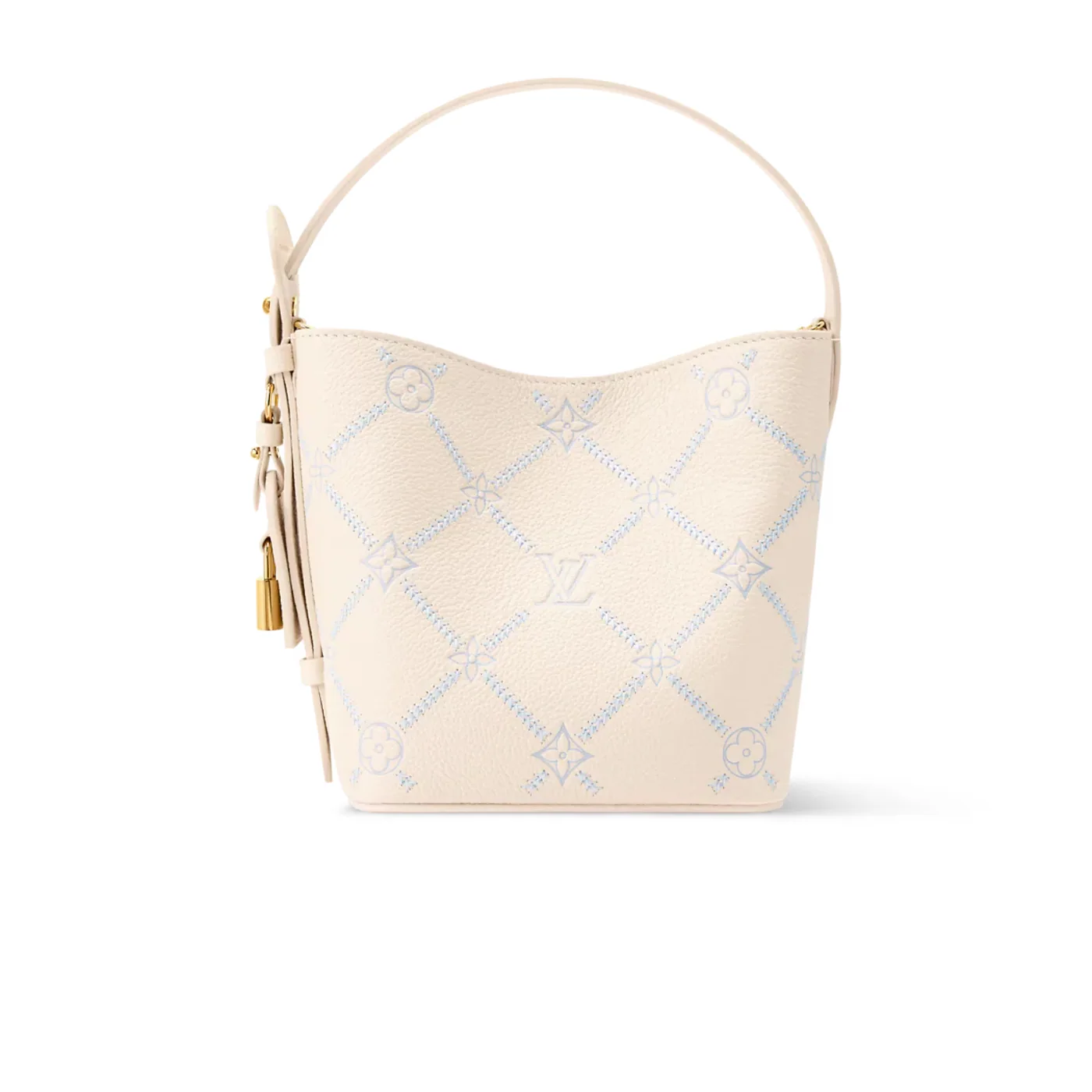 Louis Vuitton All In BB Bucket Bag in Quartz Couture Gold Hardware