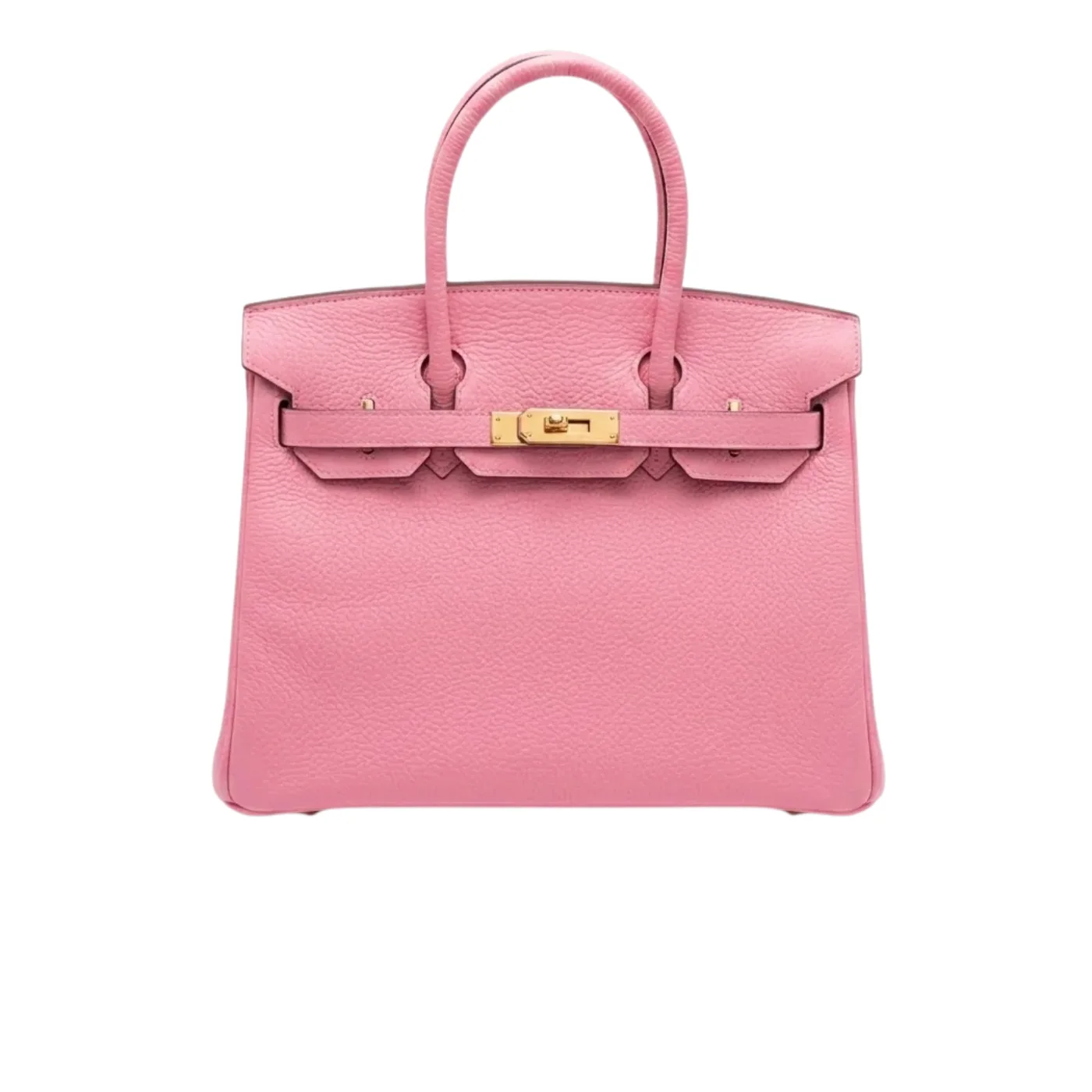 Hermes Birkin Top Handle Bag in Pink Gold Hardware Hermes Birkin Top Handle Bag in Pink Gold Hardware