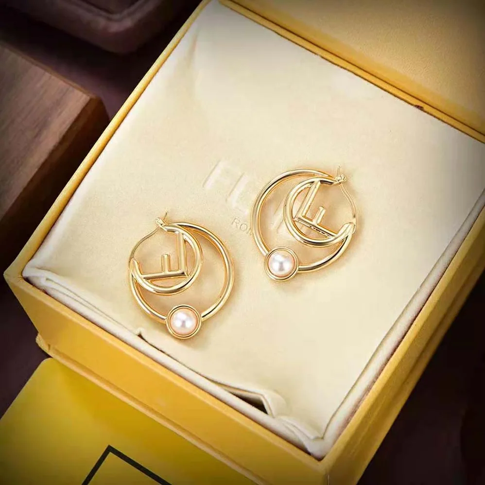 Fendi F is Fendi Earrings Gold for Women in colored Metal Fendi F is Fendi Earrings Gold for Women in colored Metal