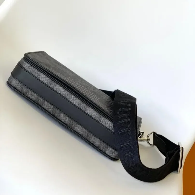 Louis Vuitton Studio Messenger Damier Graphite Gray