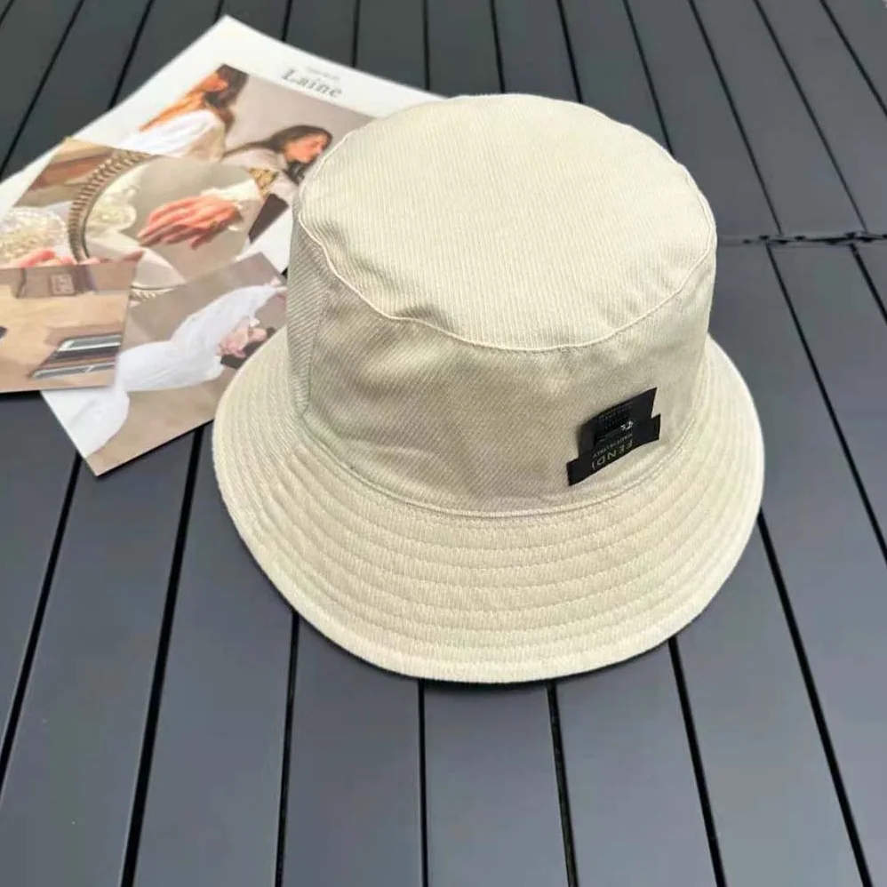 Fendi Brown Tech Fabric Hat for Women Fendi Brown Tech Fabric Hat for Women