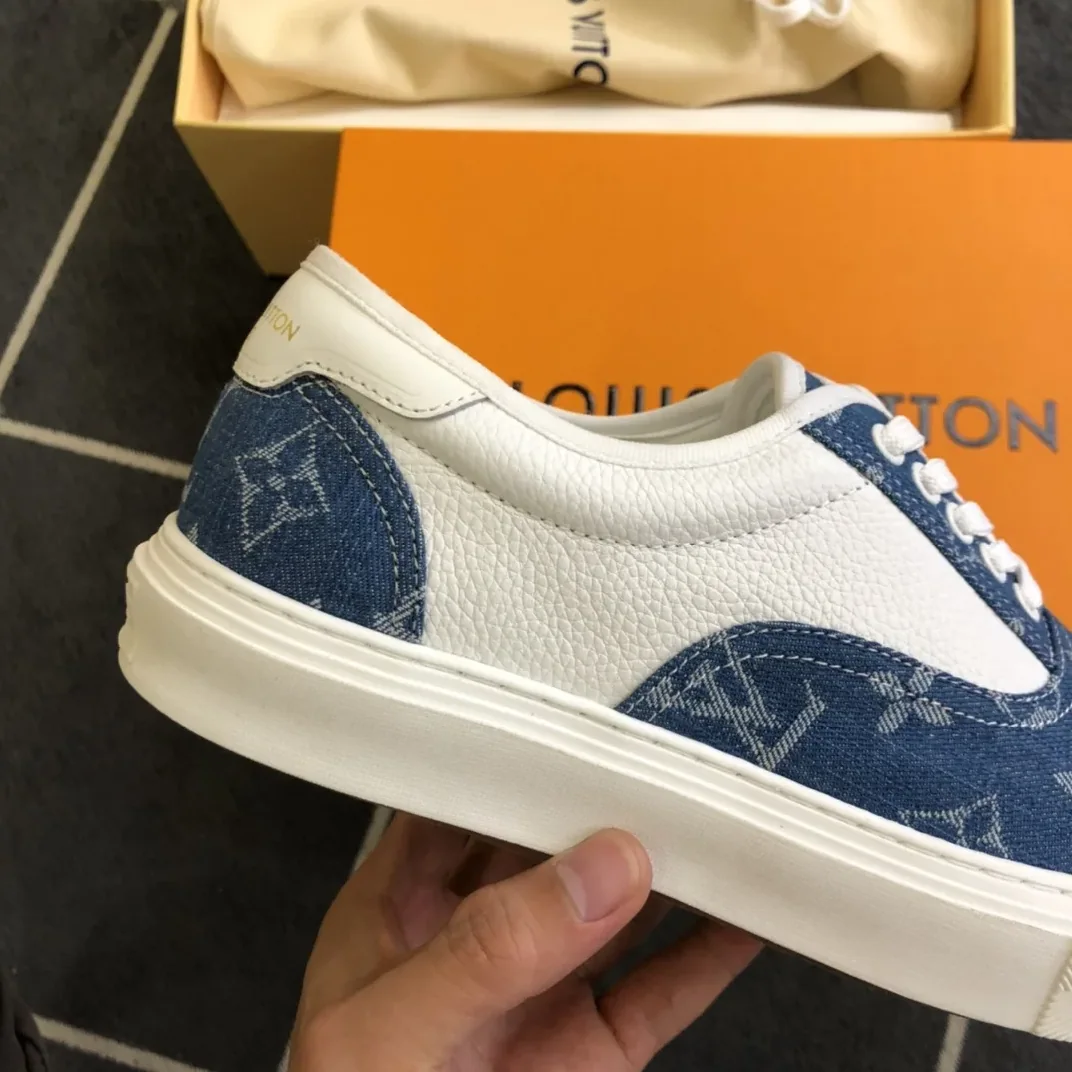 Louis Vuitton LV Trocadero Richelieu Sneaker Blue Louis Vuitton LV Trocadero Richelieu Sneaker Blue