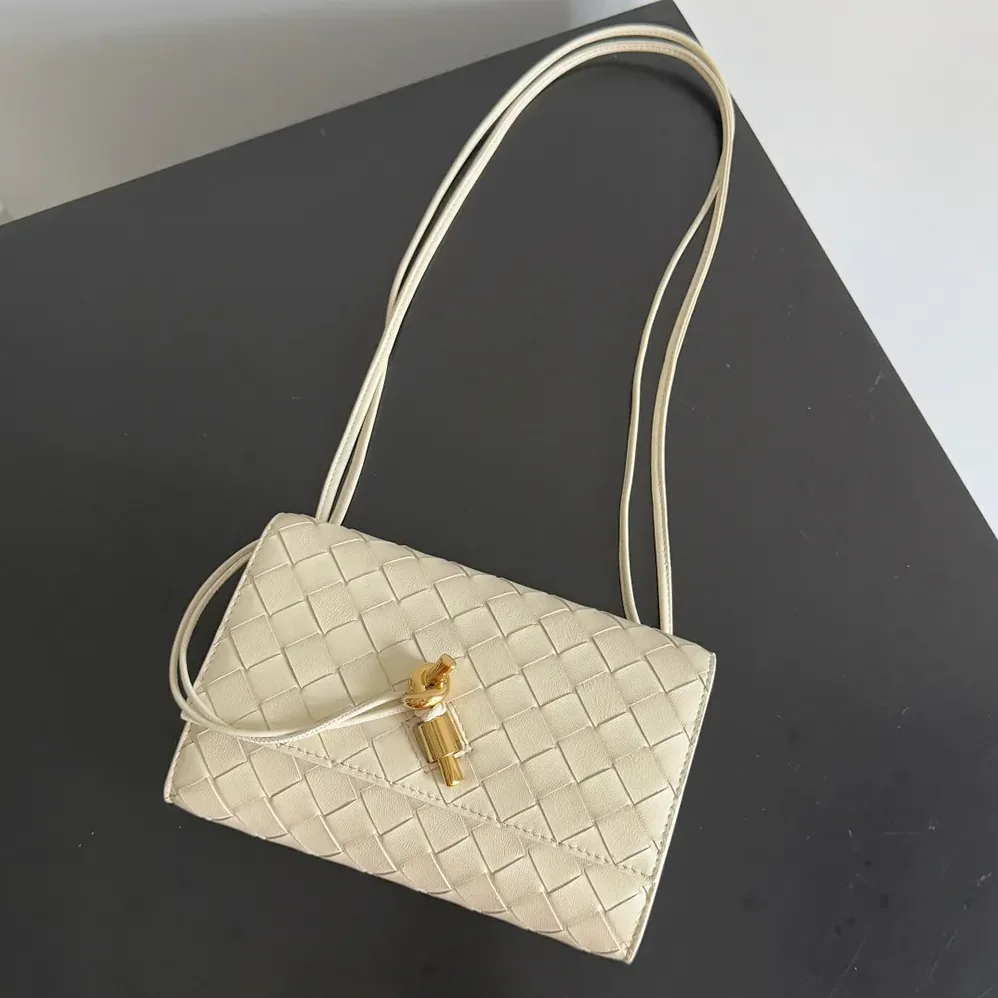 Bottega Veneta Andiamo Pouch for Women in White