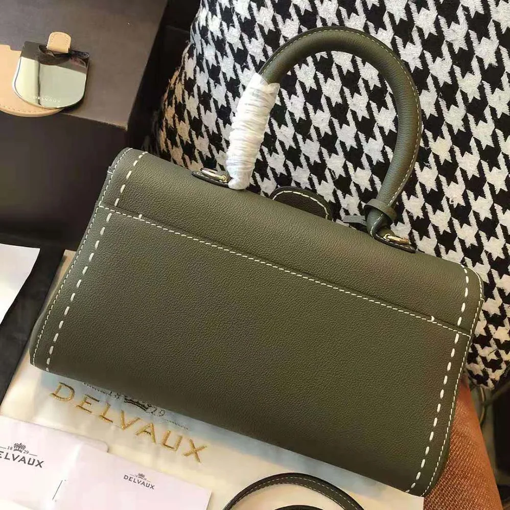 Delvaux Brillant East/West Mini Surpique in Rodeo Calf for Women Delvaux Brillant East/West Mini Surpique in Rodeo Calf for Women
