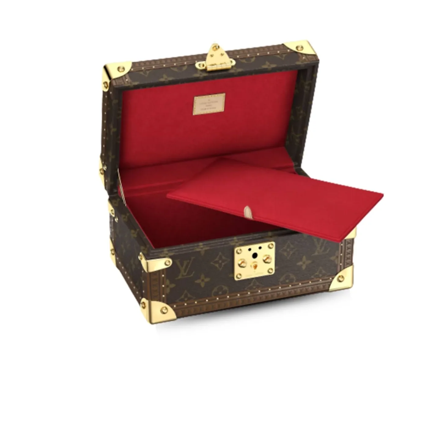 Louis Vuitton Coffret Tresor 24 Red / Louis Vuitton Coffret Tresor 24 Red /