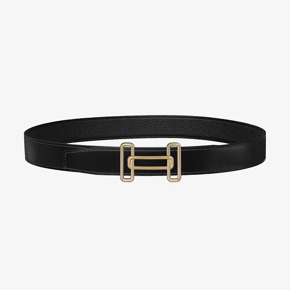 Hermes Rythme Belt Buckle & Reversible Leather Strap 32 mm for Men Hermes Rythme Belt Buckle & Reversible Leather Strap 32 mm for Men