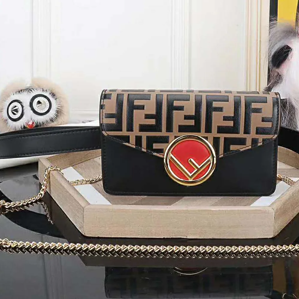 Fendi Belt Bag in Calf Leather for Women in Brown