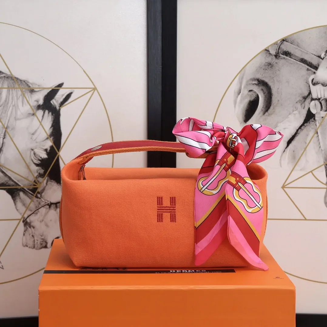 Hermes Bride A Brac Case Orange Bag Hermes Bride A Brac Case Orange Bag