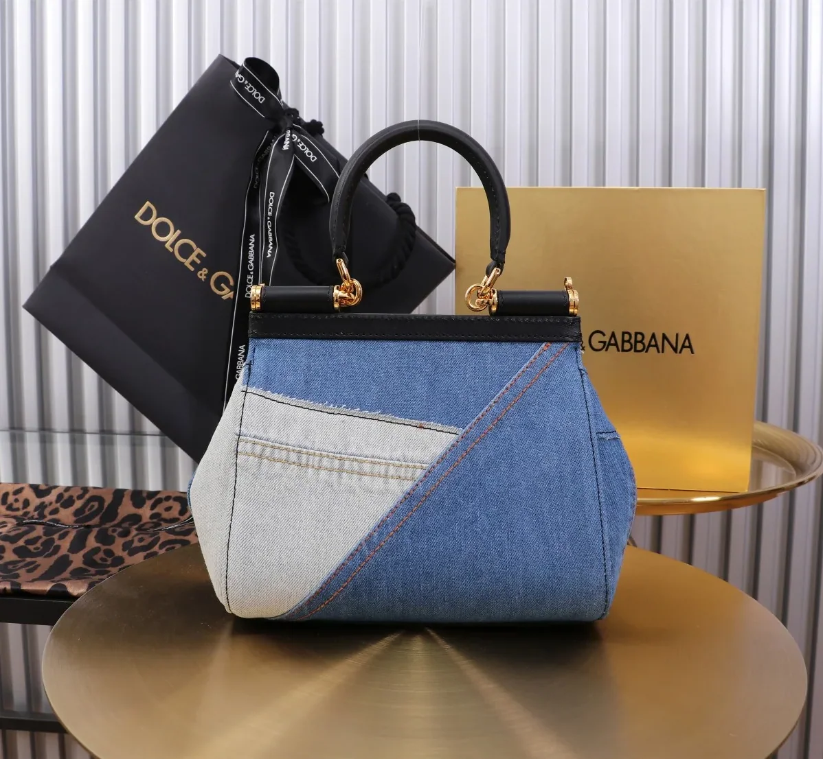 Dolce & Gabbana Sicily Handbag Blue / Dolce & Gabbana Sicily Handbag Blue /
